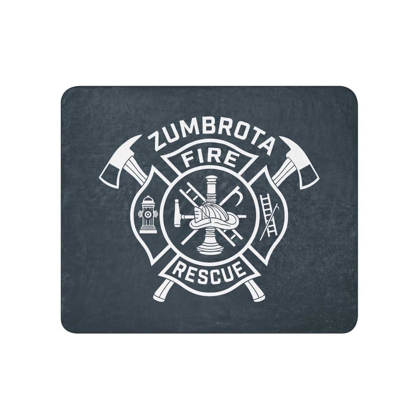 Sherpa Blanket | Zumbrota Fire Department | Crest Logo