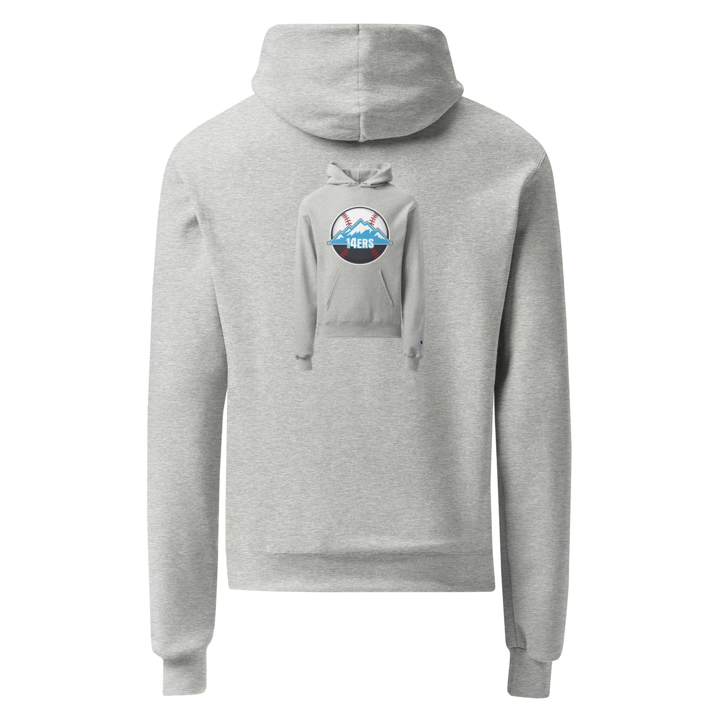 Signature | Champion Hoodie | 14ers Baseball | Athletics Logo