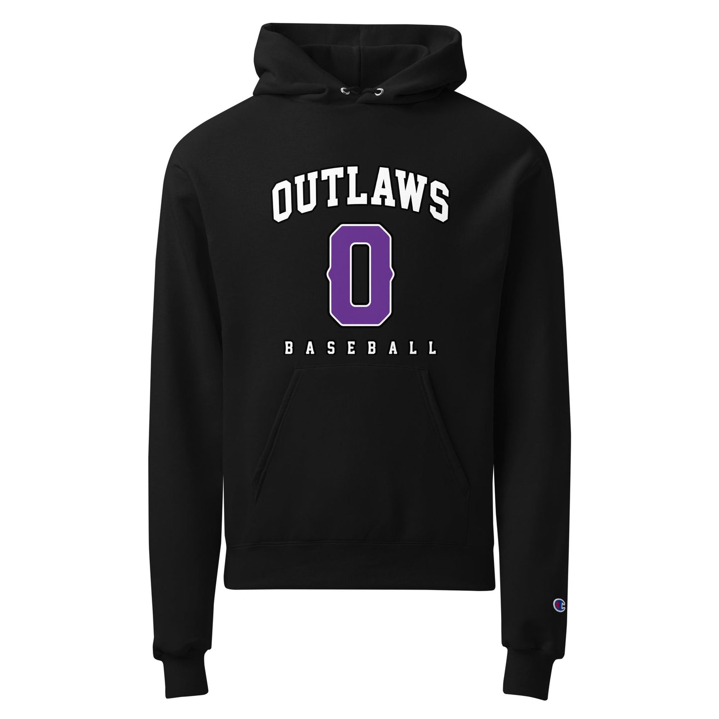 Signature | Champion Hoodie | Carolina Outlaws Baseball | Atheltics Logo