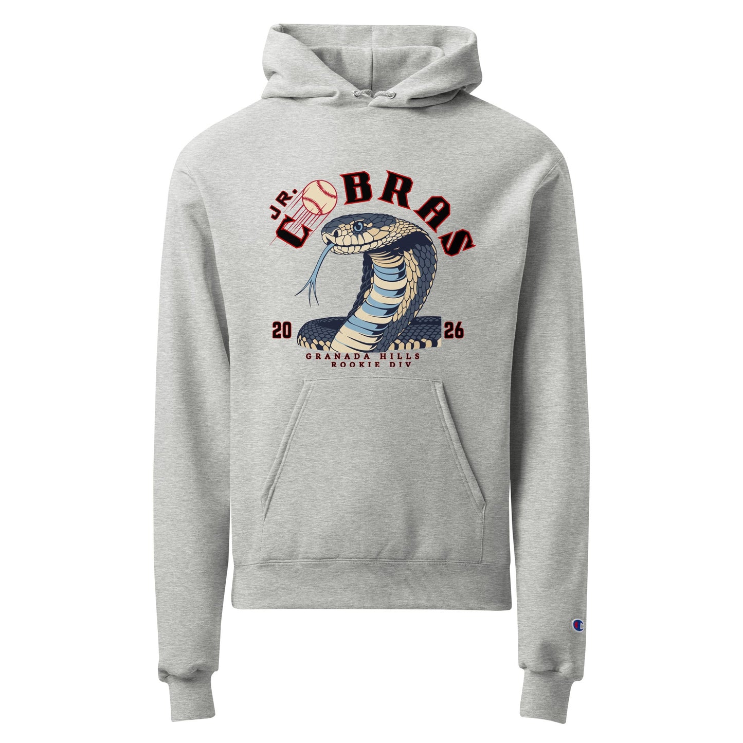 Signature | Champion Hoodie | Cobras '26 | Rookie Div Logo