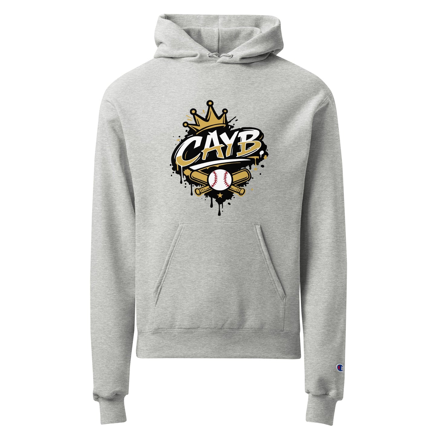 Signature | Champion Hoodie | Conroe Area Youth Baseball | Crown Logo