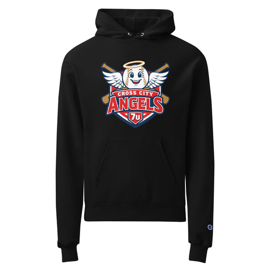 Signature | Champion Hoodie | Cross City Angels | Shield Logo