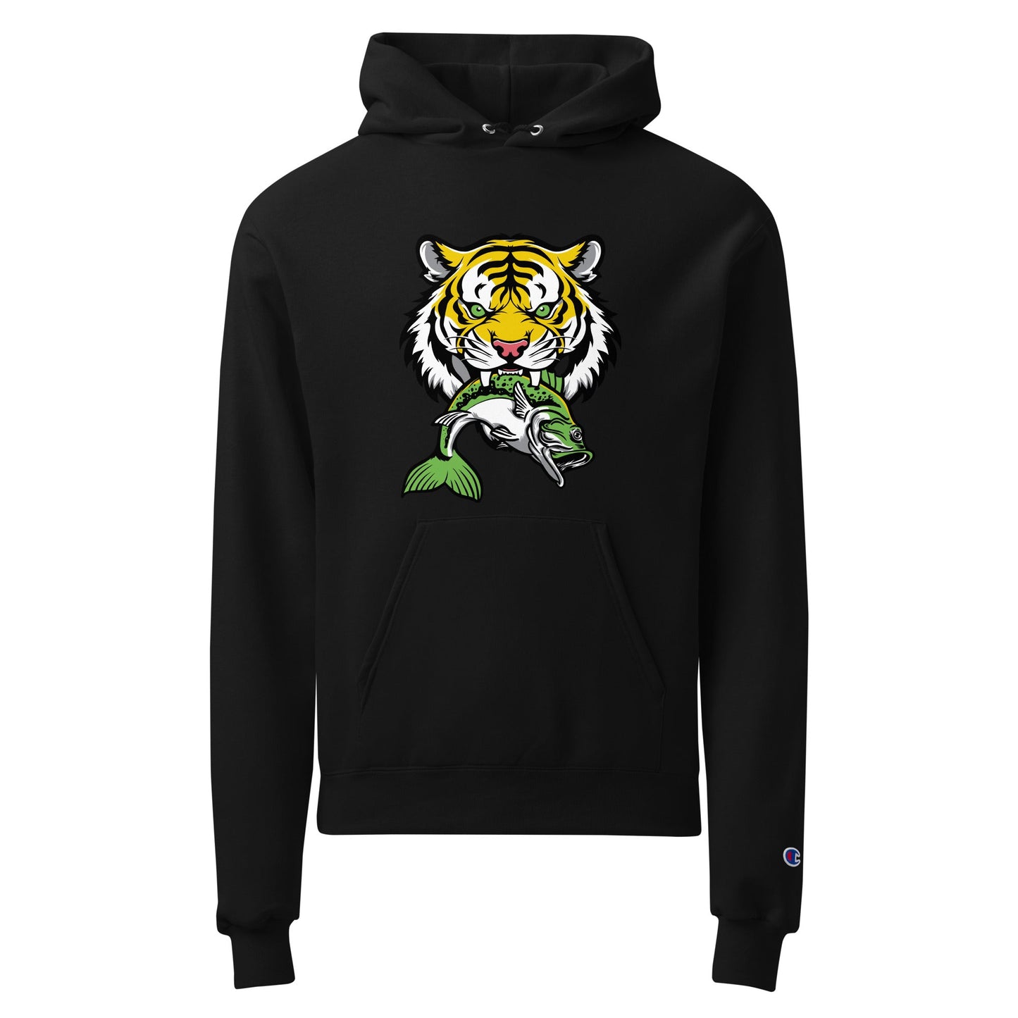 Signature | Champion Hoodie | DeKalb Fishing Team | Mascot Logo