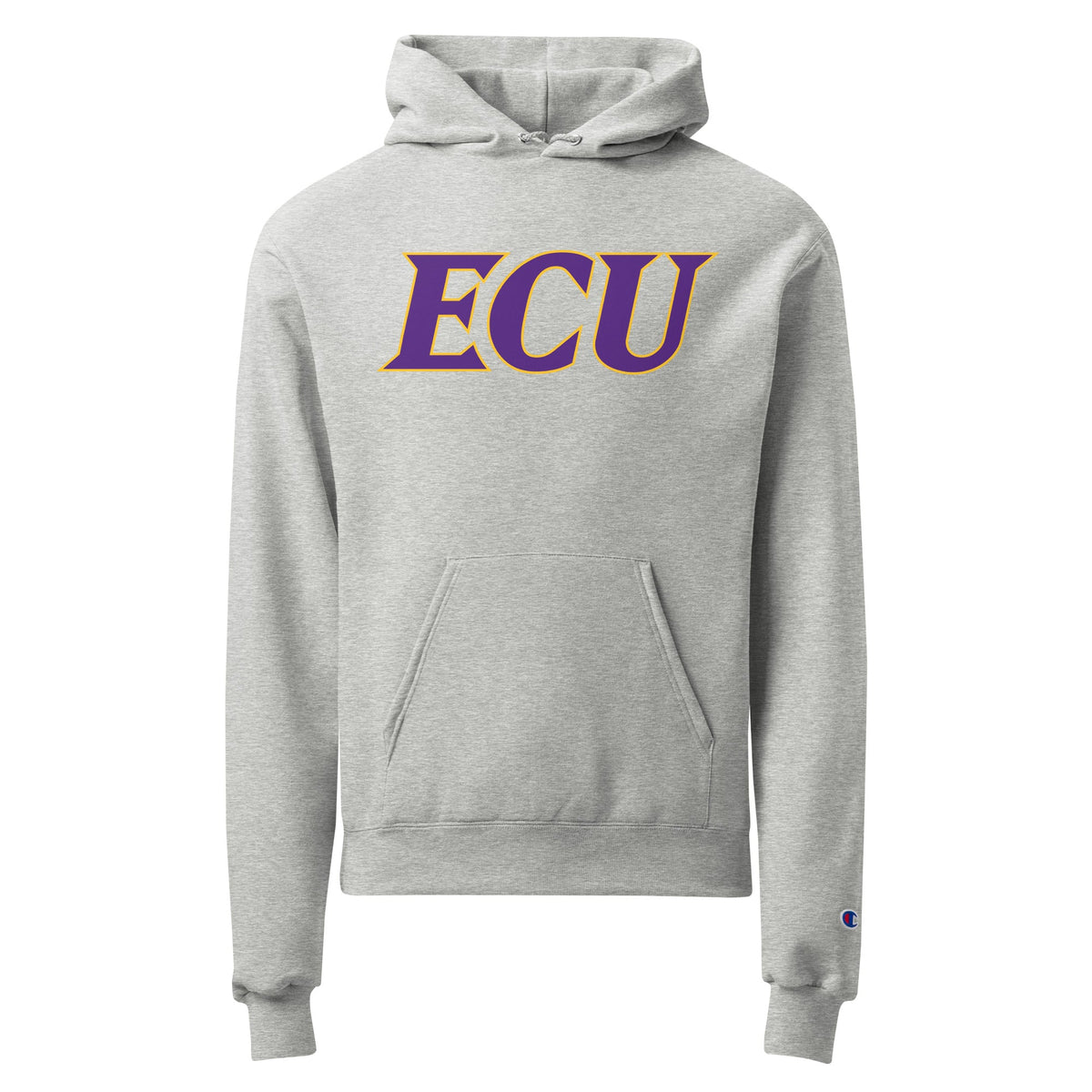 Signature | Champion Hoodie | ECU Club Womens Lacrosse | Crest Logo