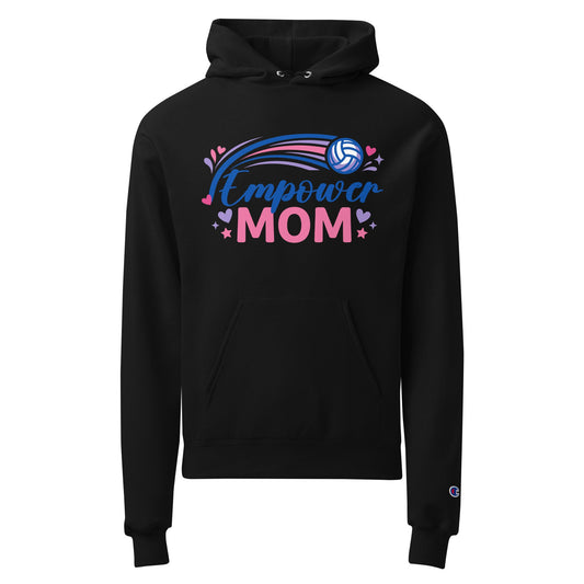 Signature | Champion Hoodie | Empower Volleyball Club | Mom Crest Logo