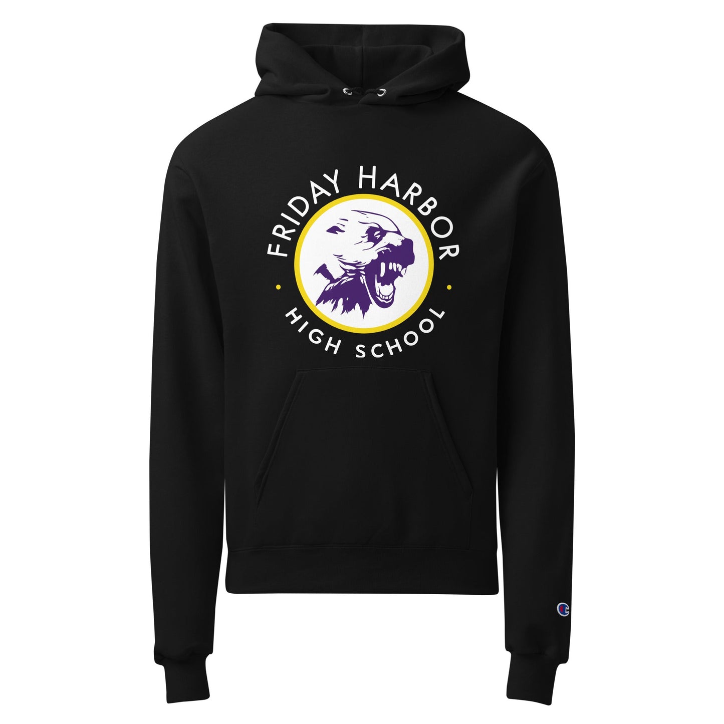 Signature | Champion Hoodie | Friday Harbor Girls Basketball | Alt Logo