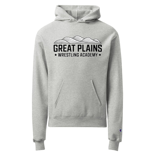 Signature | Champion Hoodie | Great Plains Wrestling Academy | Crest Logo