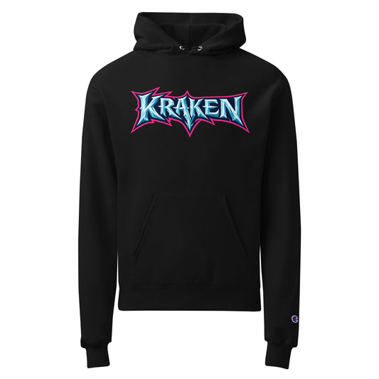 Signature | Champion Hoodie | Kraken Fastpitch | Script Logo