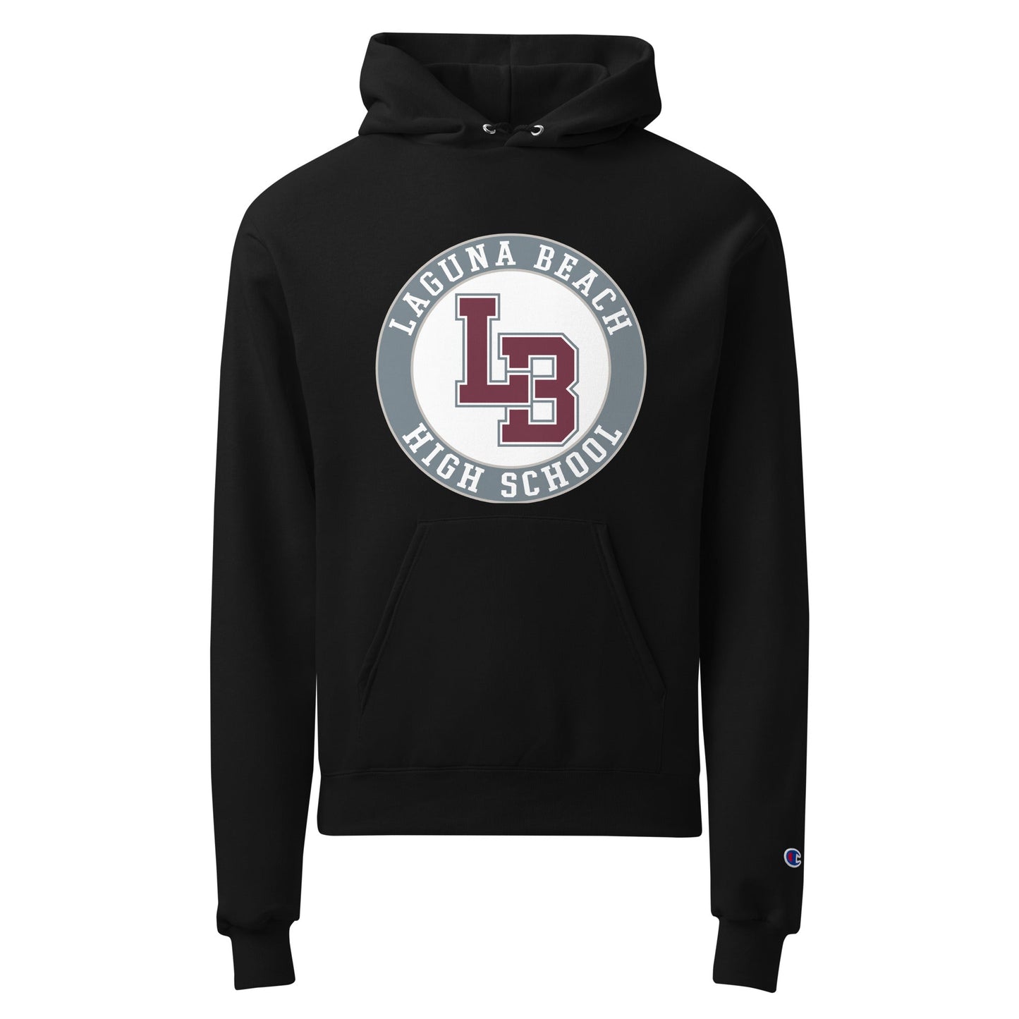 Signature | Champion Hoodie | Laguna Beach High School Wrestling | Badge Logo