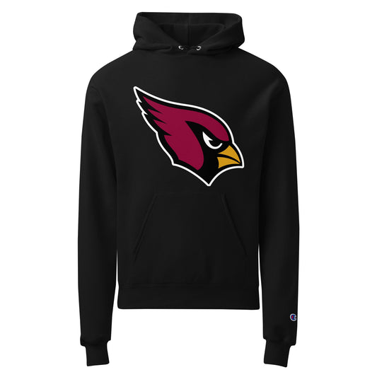 Signature | Champion Hoodie | Lowell W Lacrosse | Redwing Mascot Logo