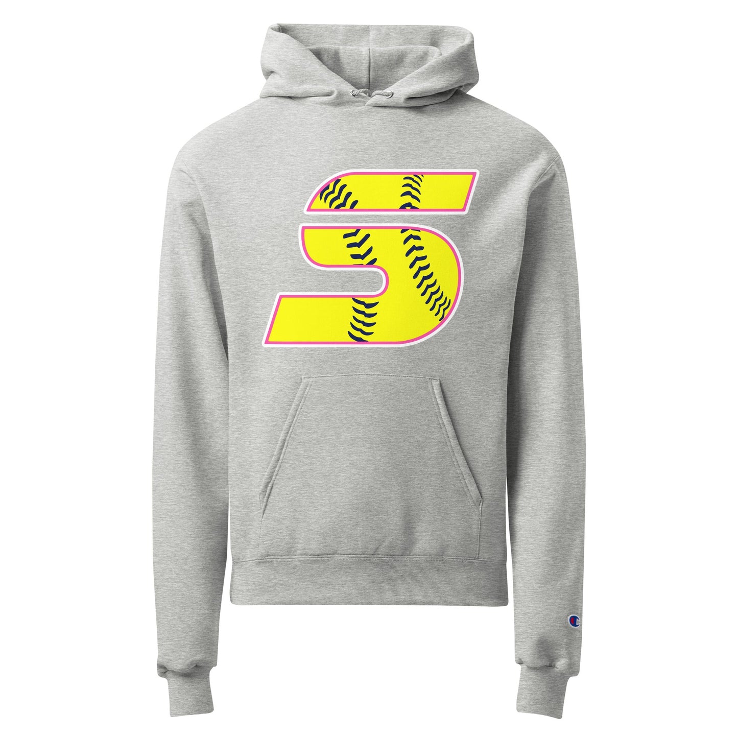 Signature | Champion Hoodie | Midwest Swing Softball | Classic Logo