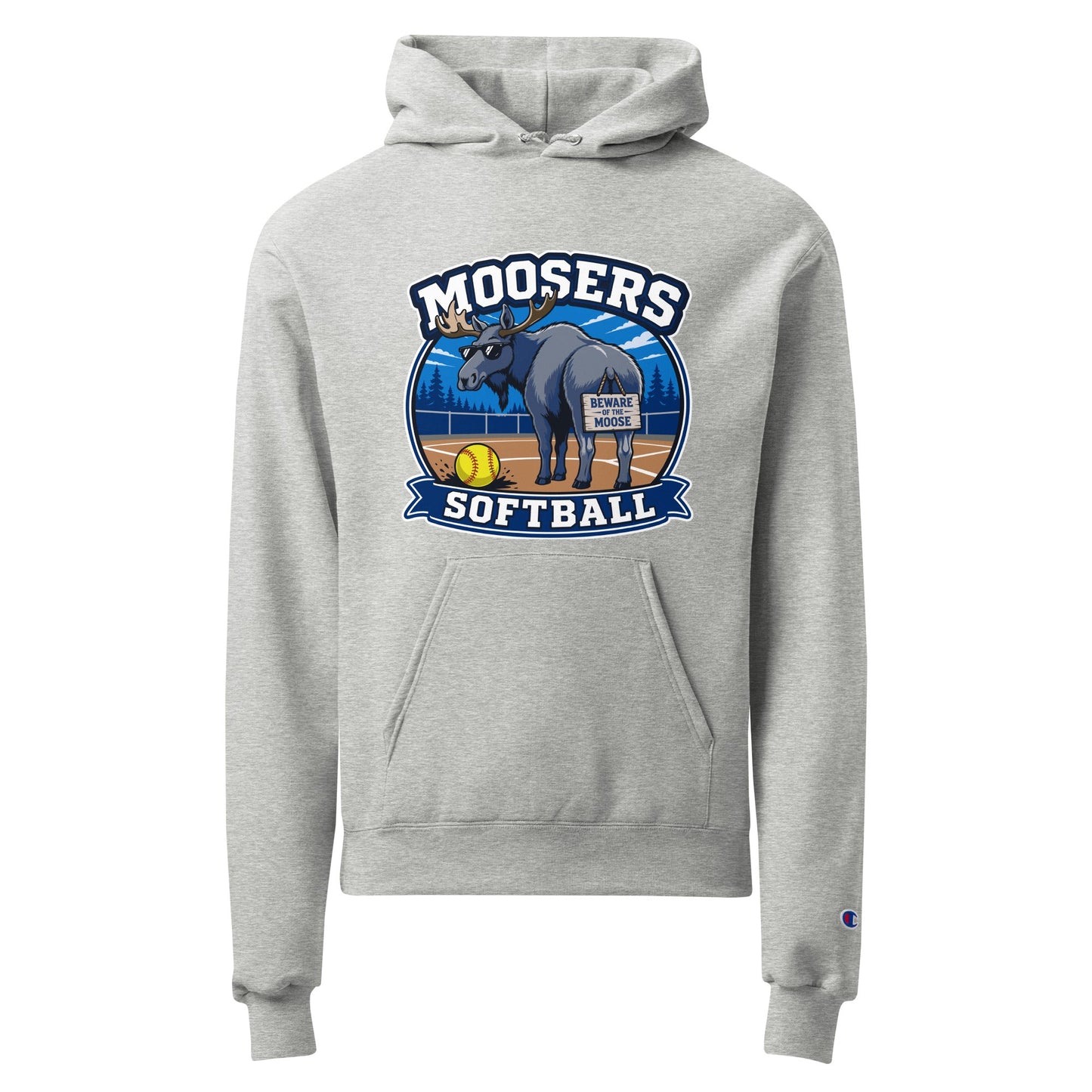 Signature | Champion Hoodie | Moosers | Moose Diamond Mark Logo