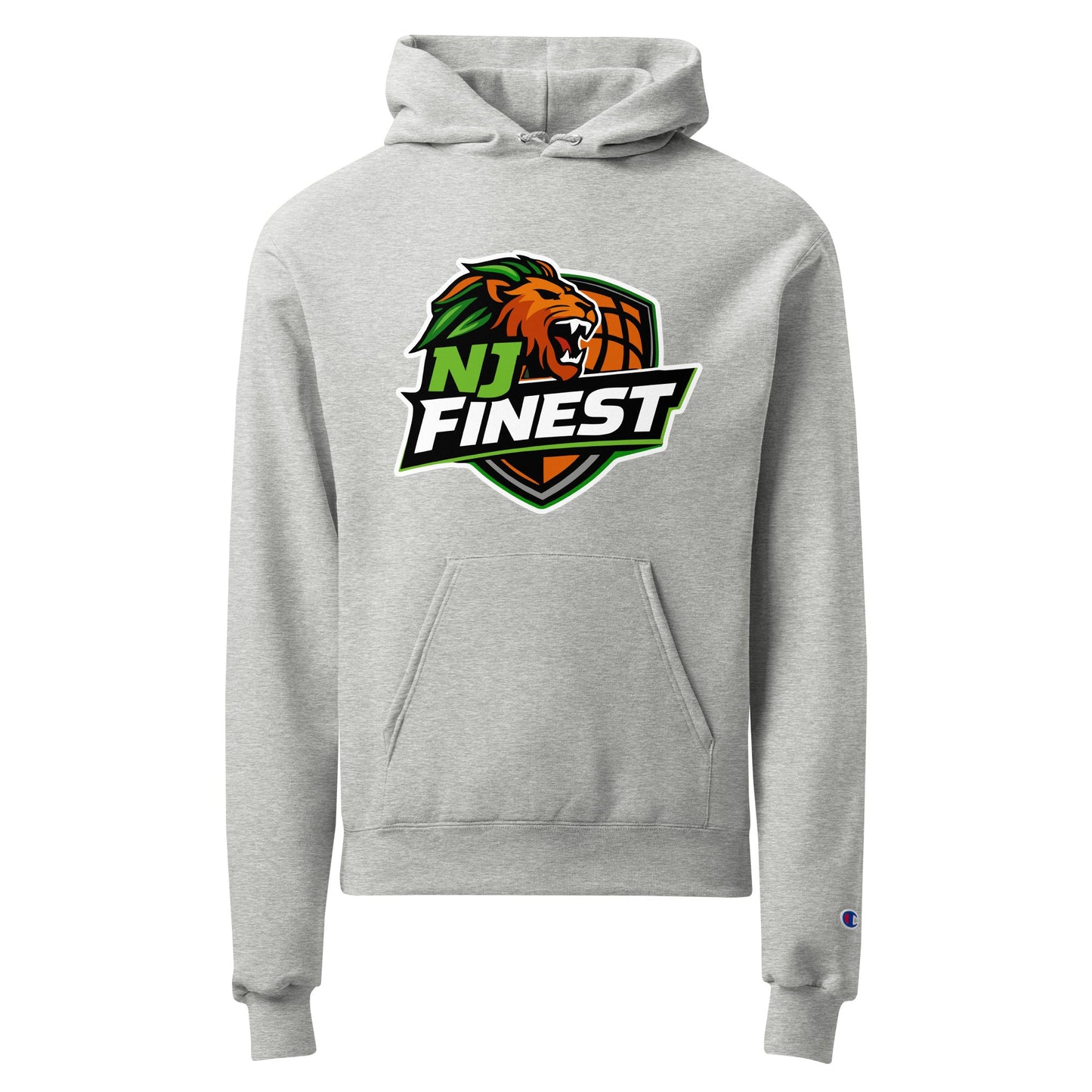 Signature | Champion Hoodie | NJ Finest AAU Elite | Emblem Logo