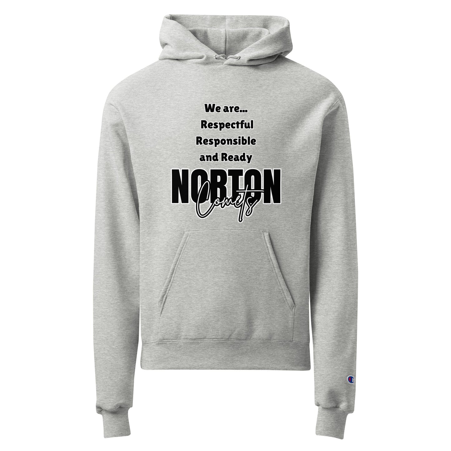 Signature | Champion Hoodie | Norton Elementary School | We are... Logo