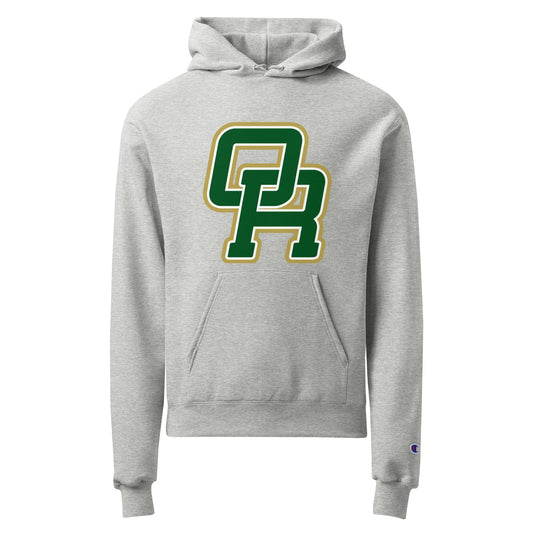 Signature | Champion Hoodie | Oakridge Flag Football | Varsity Interlock Logo