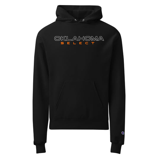 Signature | Champion Hoodie | Oklahoma Select Ball | Modern Script Logo