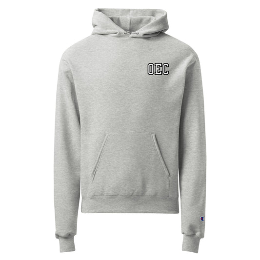 Signature | Champion Hoodie | Ovations Elite Cheer | OEC Mark Logo