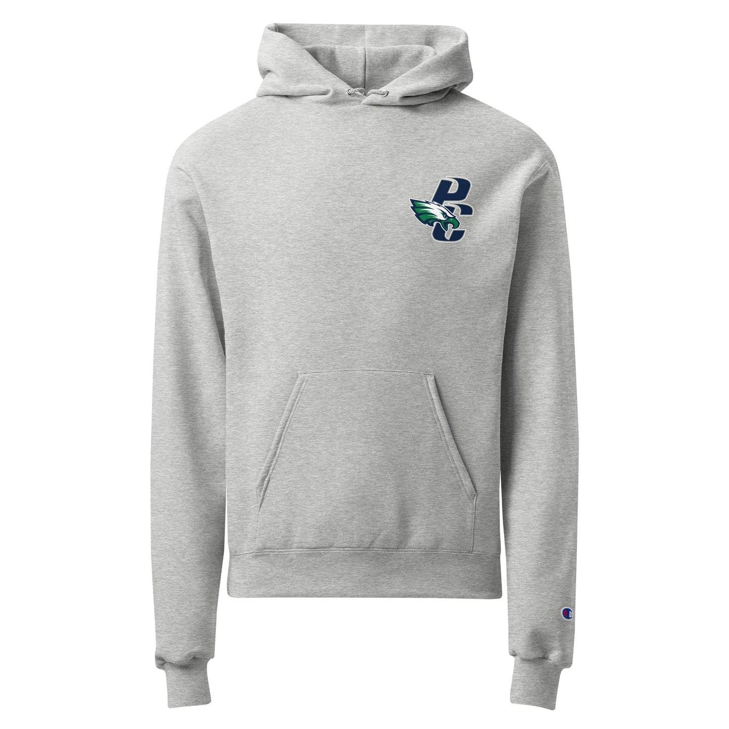 Signature | Champion Hoodie | PINE CREEK SWIM & DIVE | PC Mascot Logo