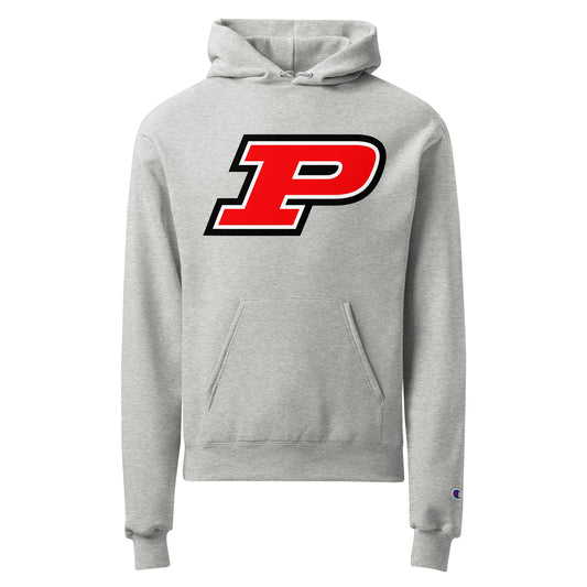 Signature | Champion Hoodie | Pisgah Rec League | Block P Logo