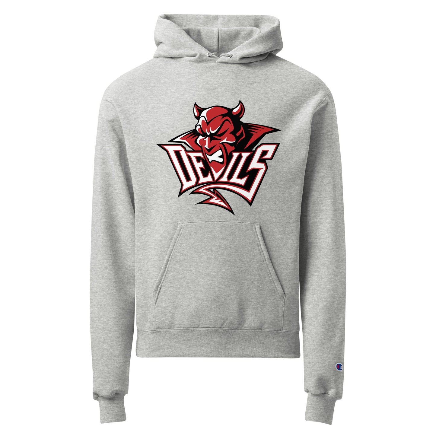 Signature | Champion Hoodie | Red Springs Track and Field | Mascot Logo