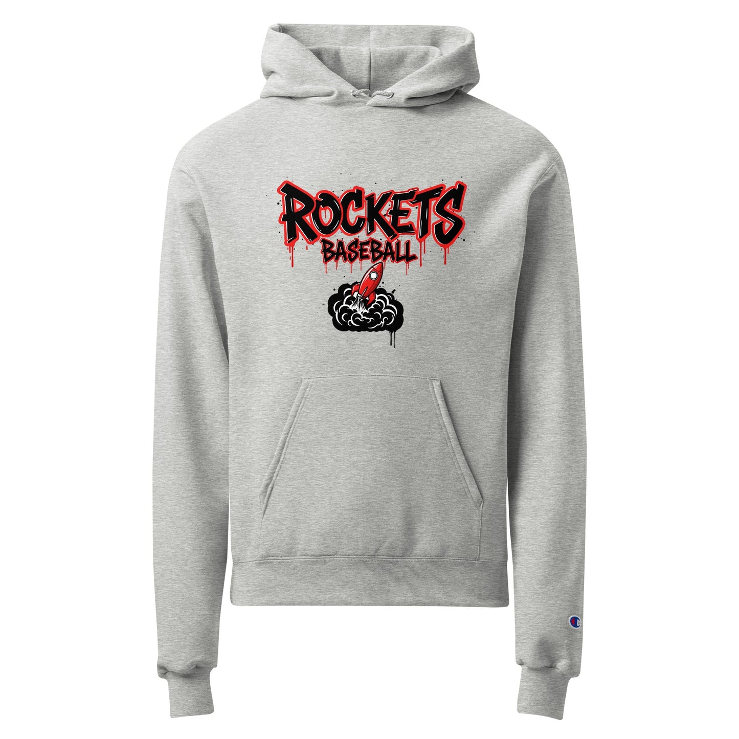 Signature | Champion Hoodie | Rockets Baseball | Alt Logo 2