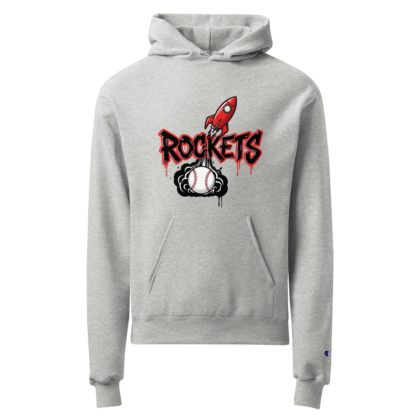 Signature | Champion Hoodie | Rockets Baseball | Alt Logo