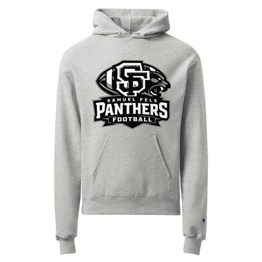 Signature | Champion Hoodie | Samuel Fels Football | Emblem Logo