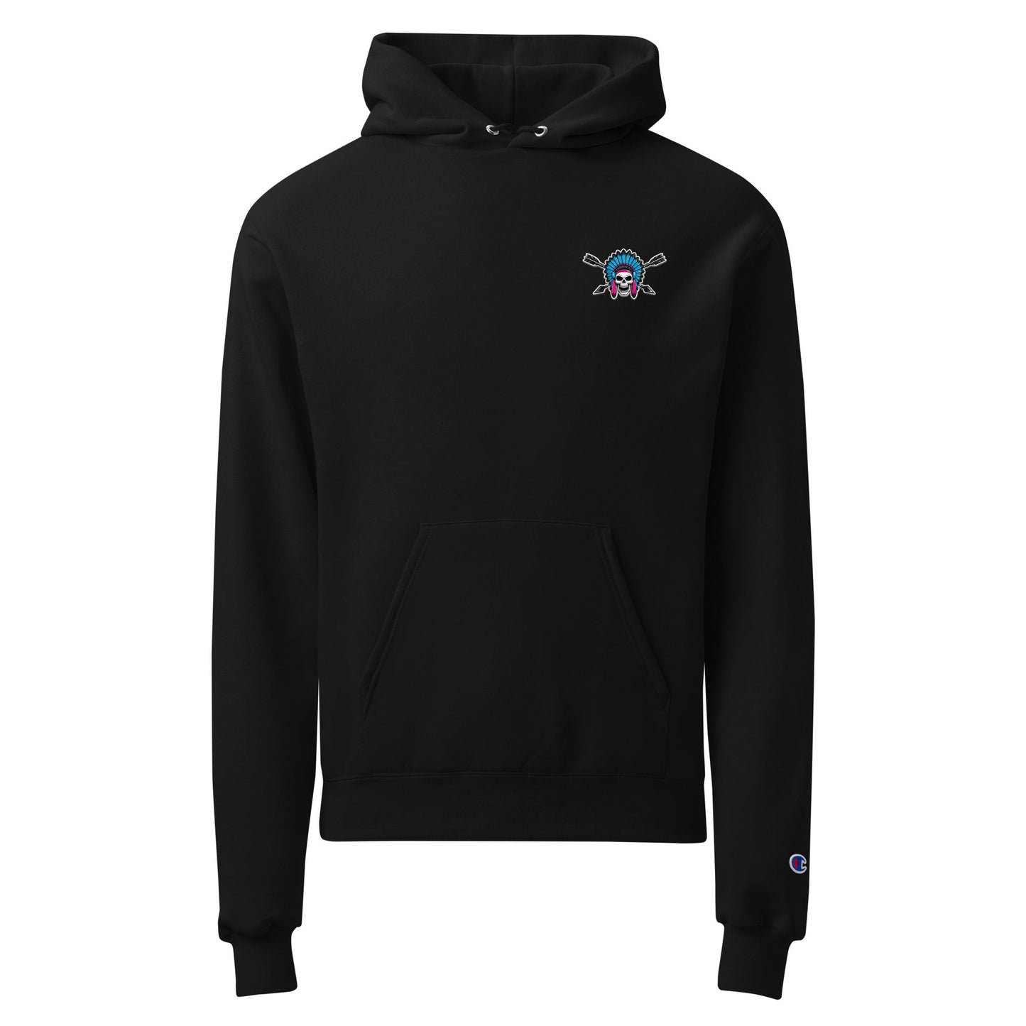 Signature | Champion Hoodie | Savage Softball | Chief Skullcrest Logo