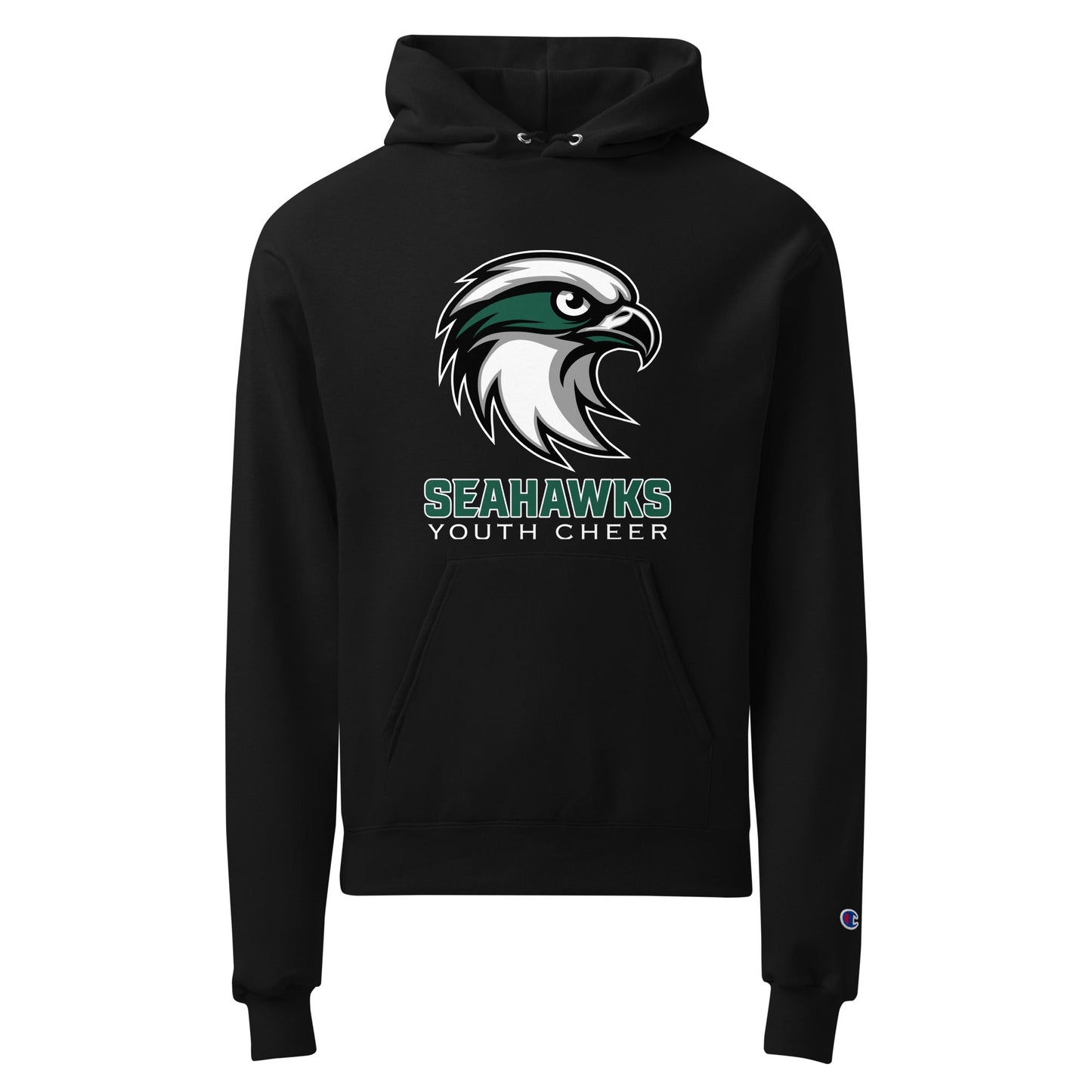 Signature | Champion Hoodie | Seahawks Youth Cheer | Alt Script Logo