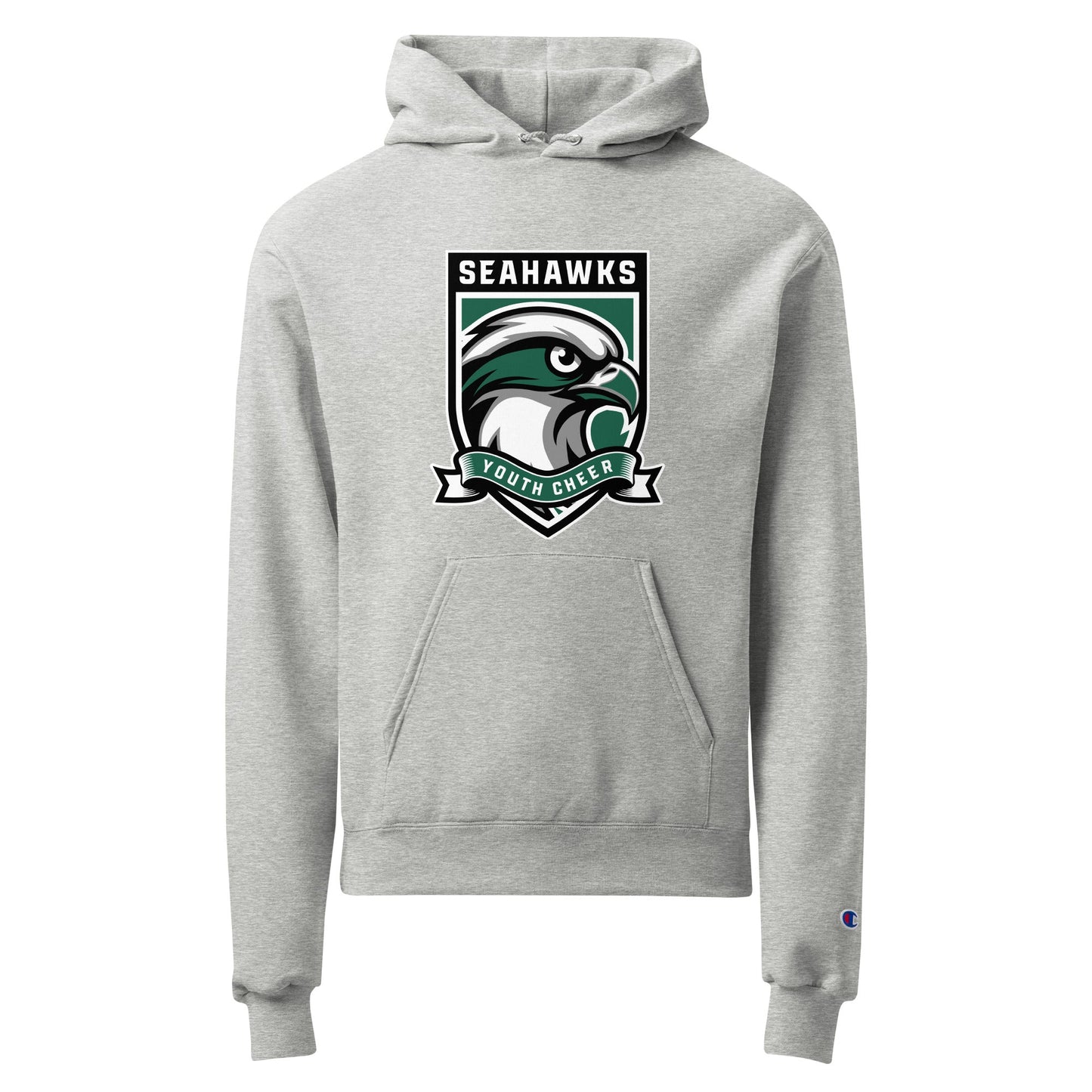Signature | Champion Hoodie | Seahawks Youth Cheer | Shield Logo