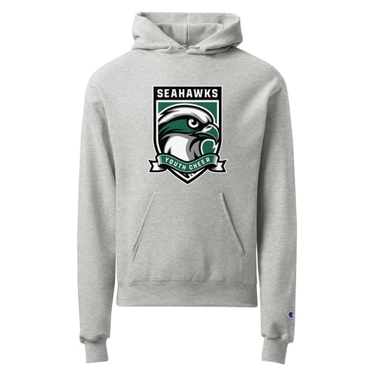 Signature | Champion Hoodie | Seahawks Youth Cheer | Shield Logo