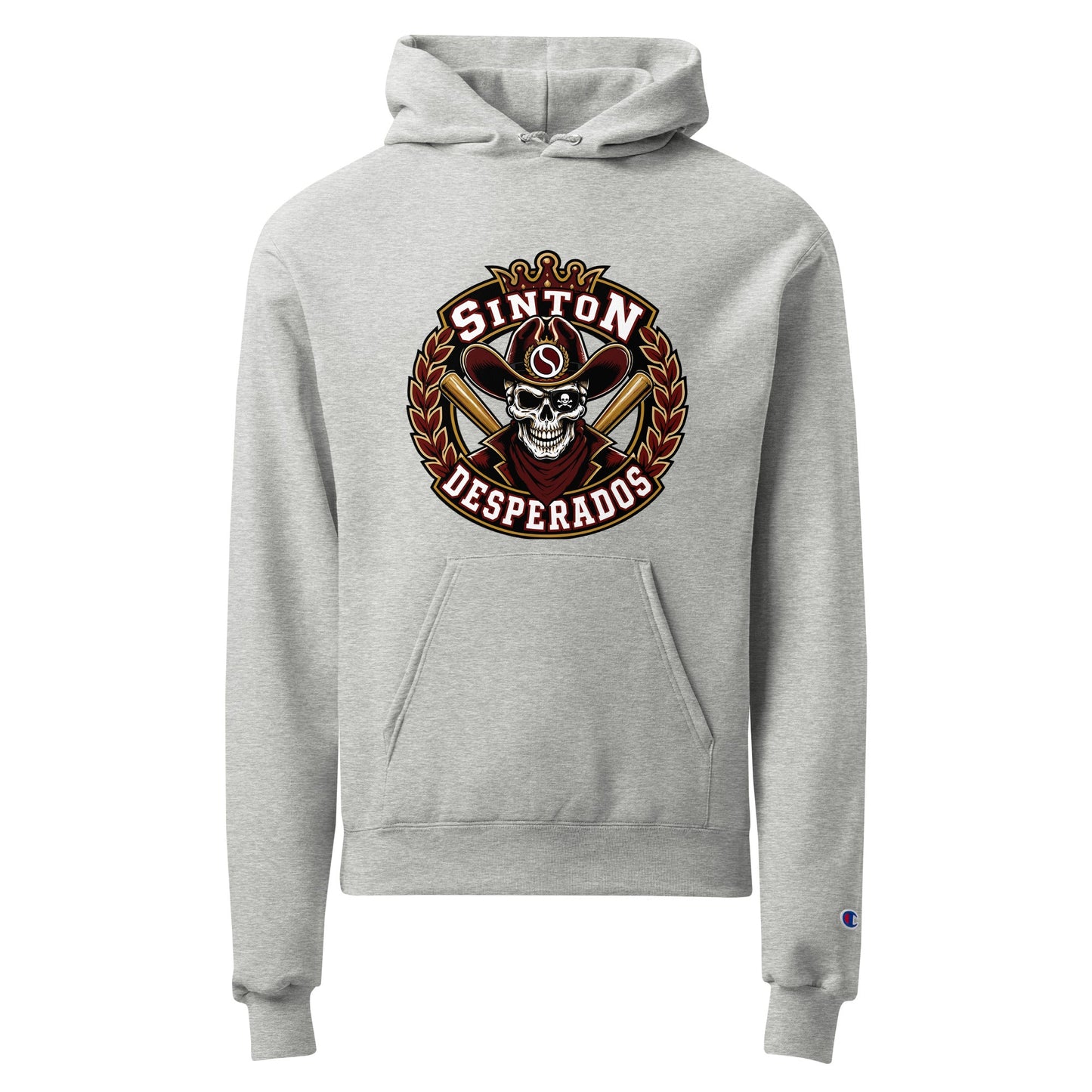 Signature | Champion Hoodie | Sinton Desperados Baseball | Ridge Varsity Logo