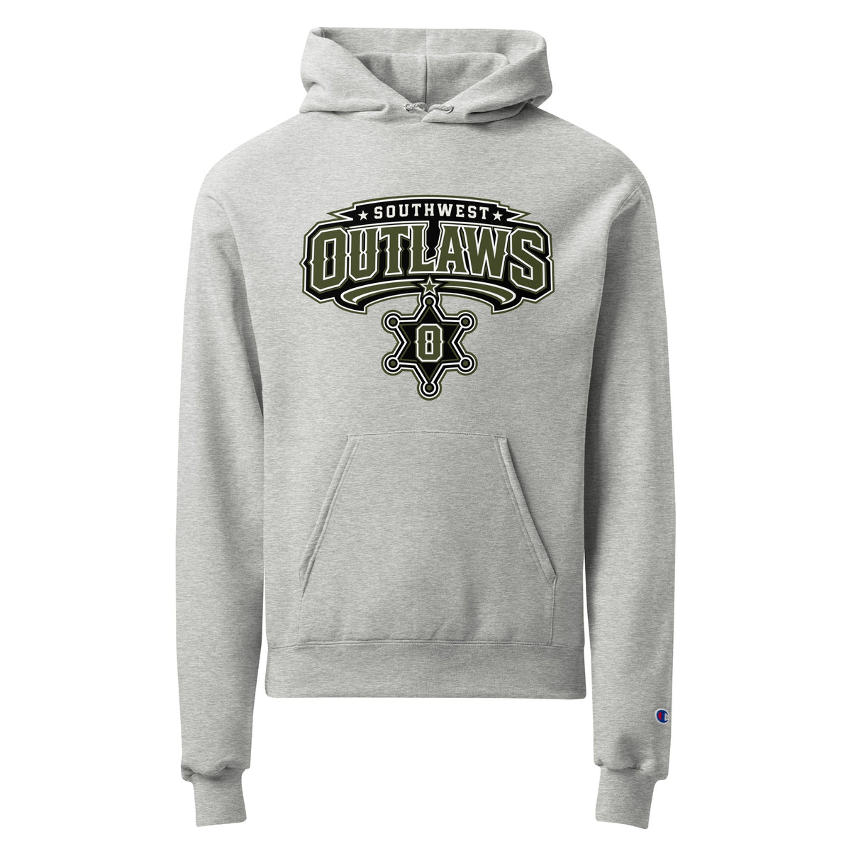 Signature | Champion Hoodie | Southwest Outlaws | Frontier Athletics Logo