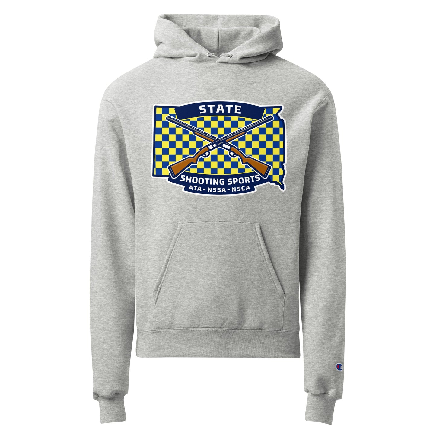 Signature | Champion Hoodie | State Shooting Sports | Flag Logo