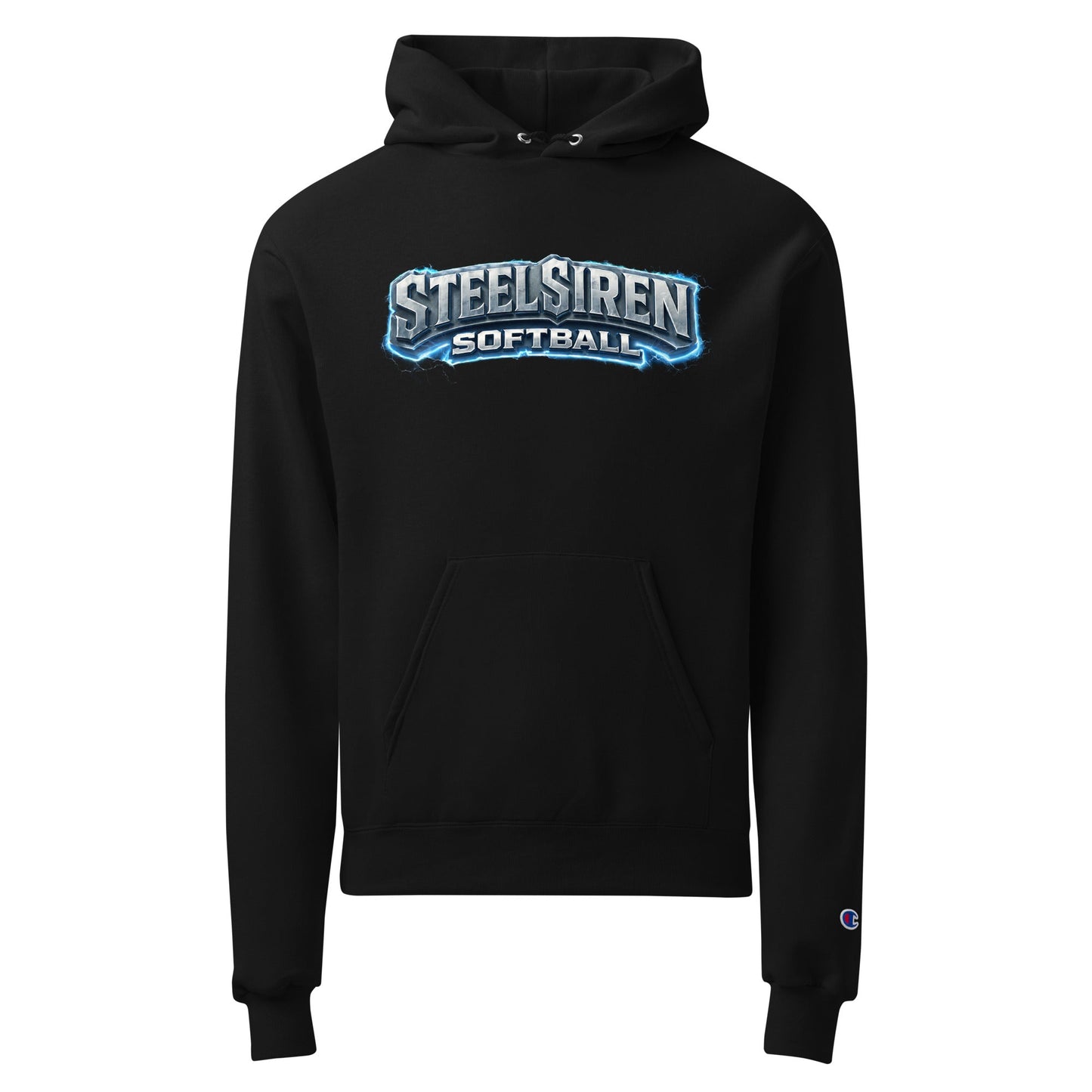 Signature | Champion Hoodie | STEEL SIREN | Lightning Logo