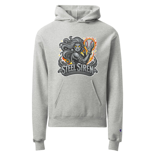 Signature | Champion Hoodie | STEEL SIREN | Mascot Logo