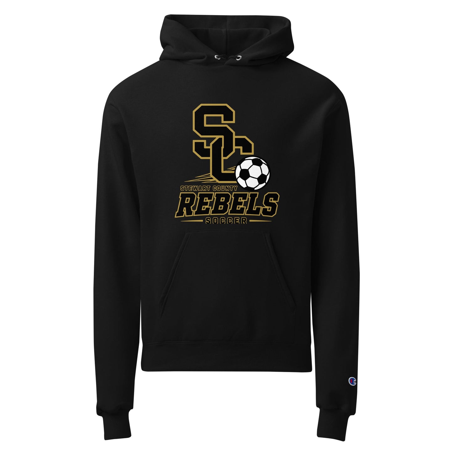 Signature | Champion Hoodie | Stewart County Soccer | Vanguard Logo