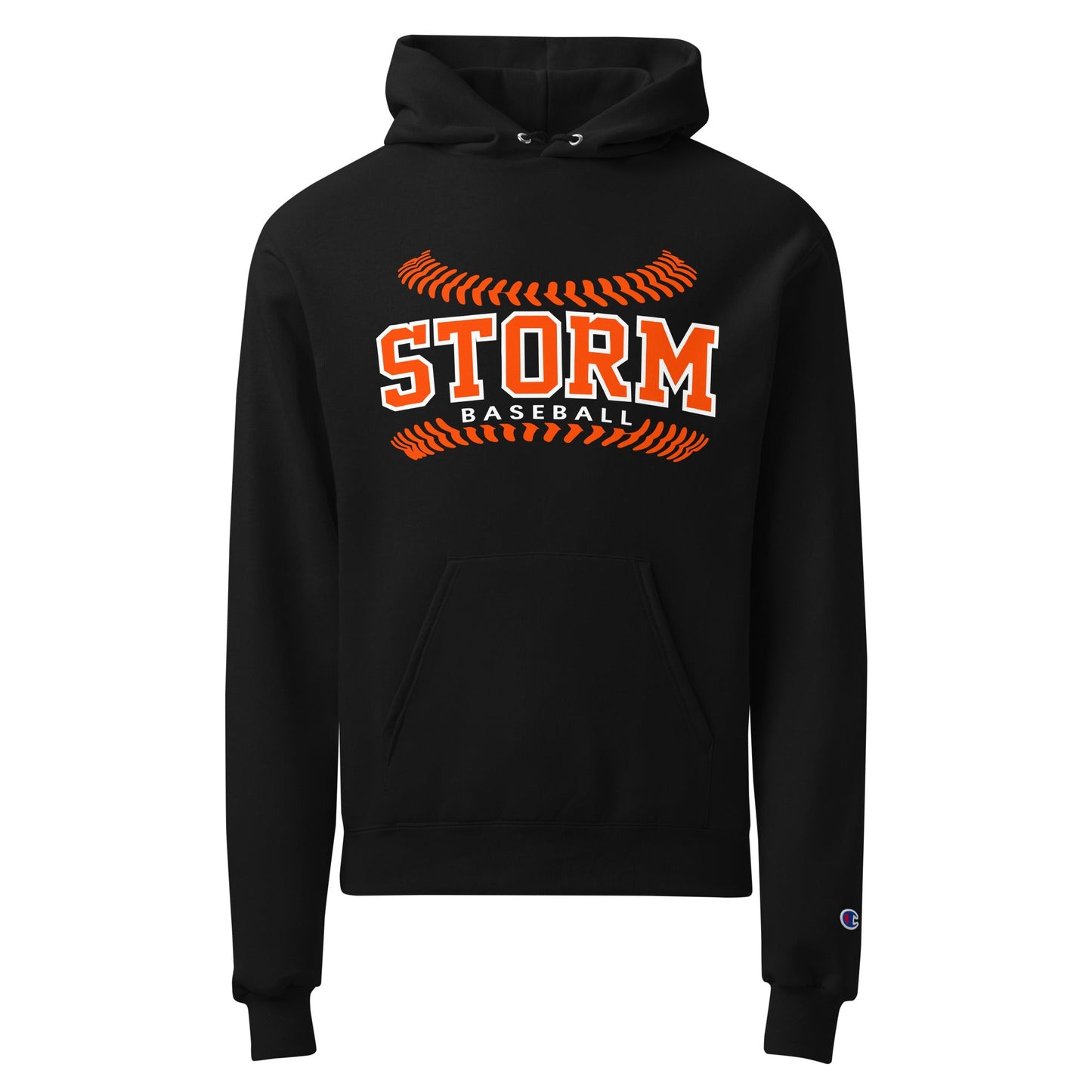 Signature | Champion Hoodie | TC Storm baseball | Storm Logo