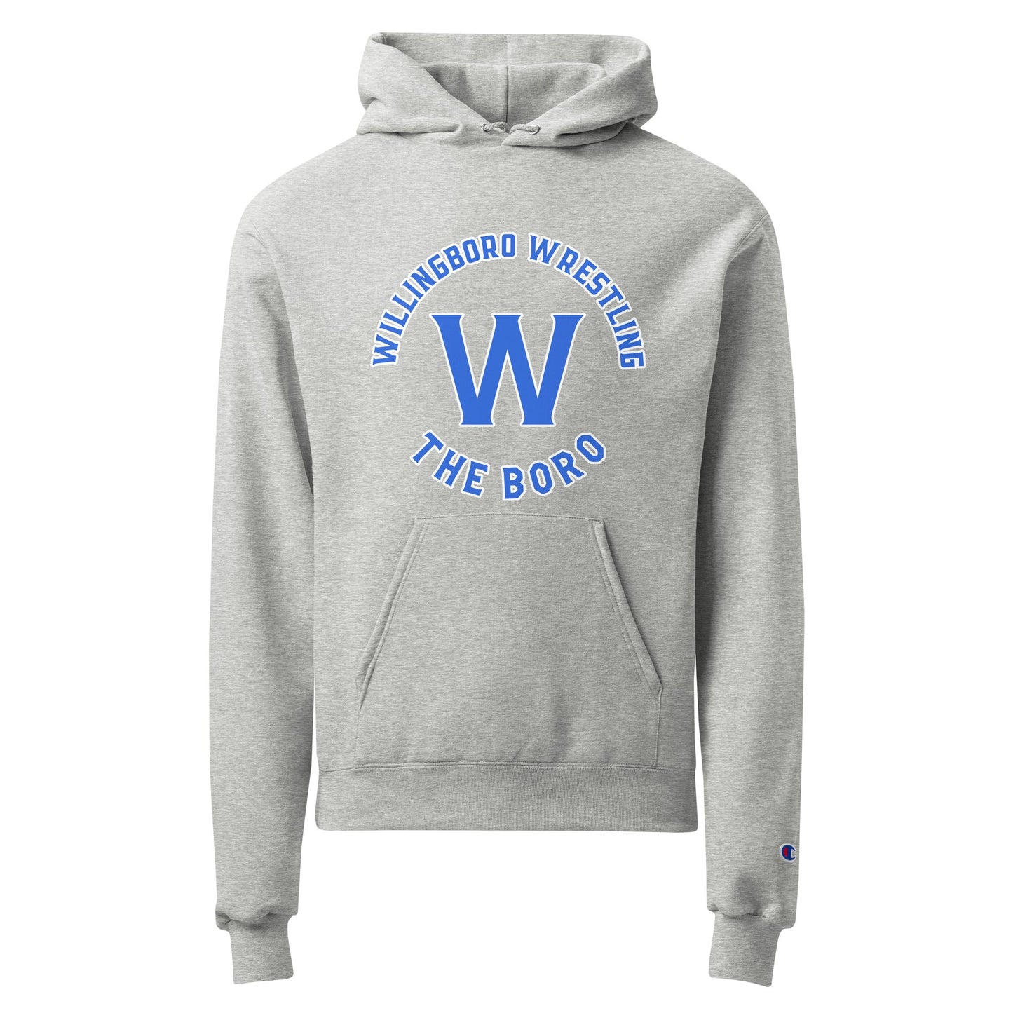 Signature | Champion Hoodie | The Boro Brand | Script Logo