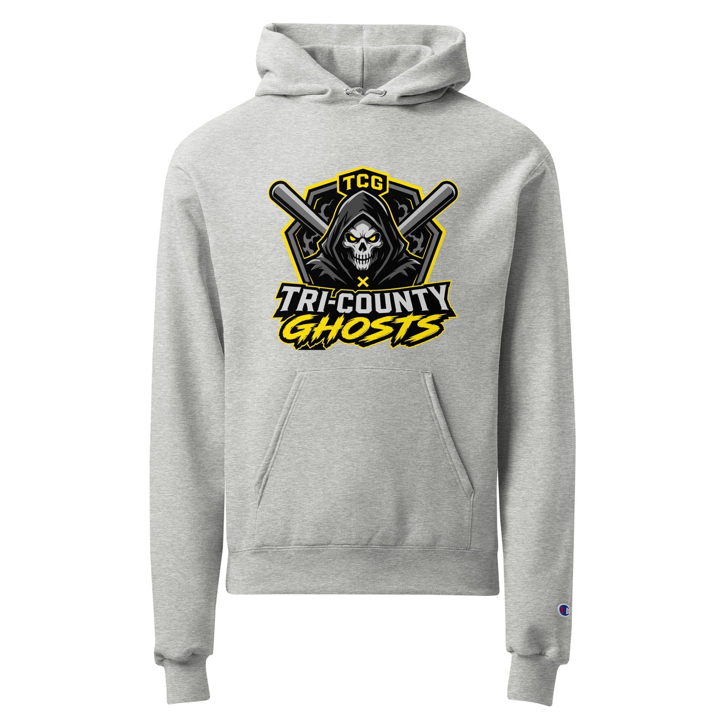 Signature | Champion Hoodie | Tri-County Ghosts | Vanguard Ghosts Logo