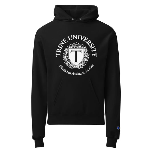 Signature | Champion Hoodie | Trine PA program | Emblem Logo