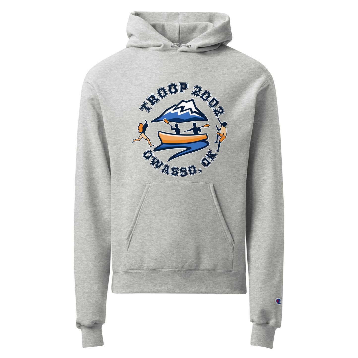 Signature | Champion Hoodie | Troop 2002 | Trailblazer Crest Logo