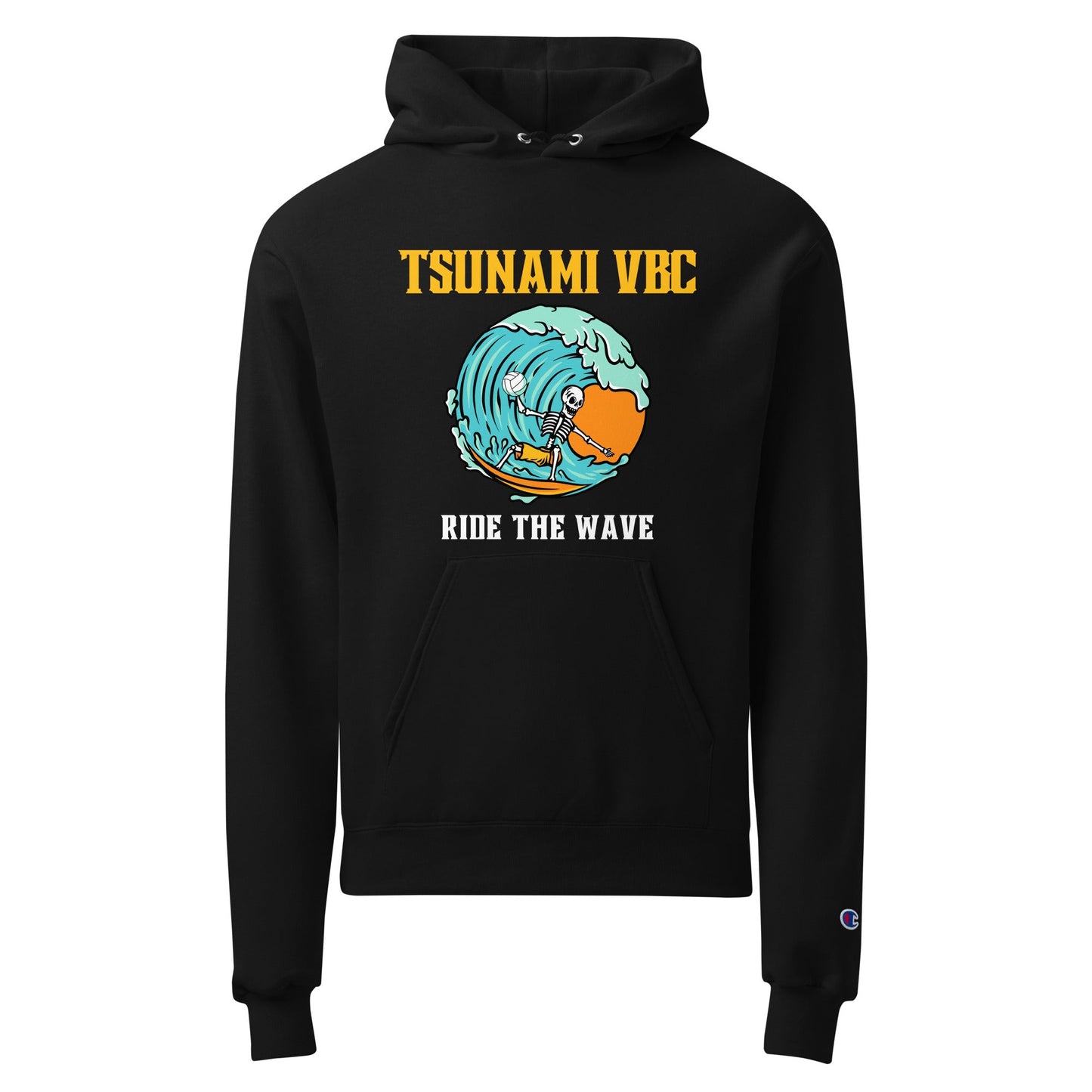 Signature | Champion Hoodie | Tsunami Volleyball Club | Surf Wave VBC Logo
