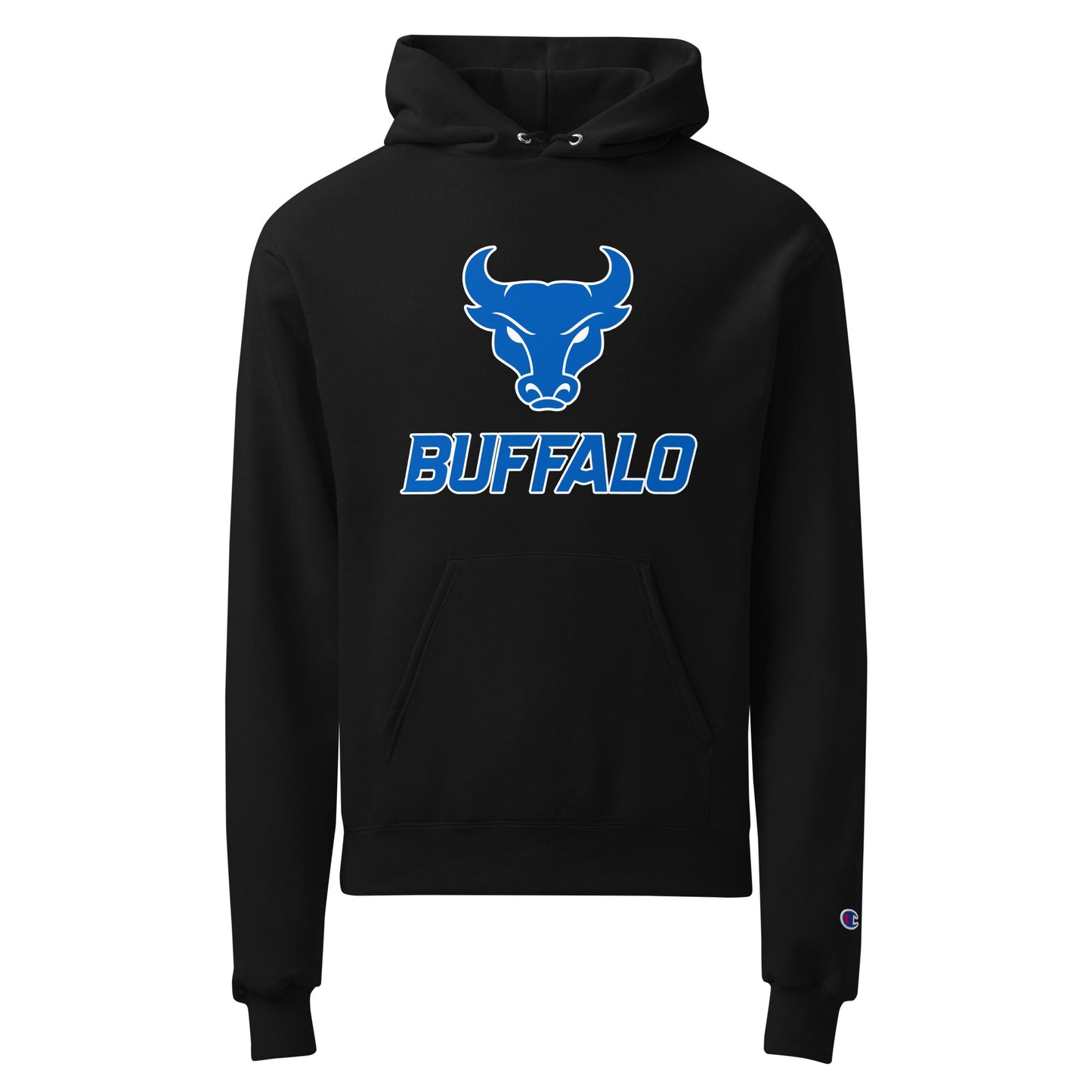 Signature | Champion Hoodie | UB Womens Club Basketball | Vanguard Buffalo Crest Logo