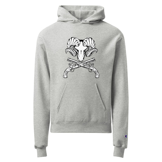 Signature | Champion Hoodie | USNA Pistol Team | Emblem Logo