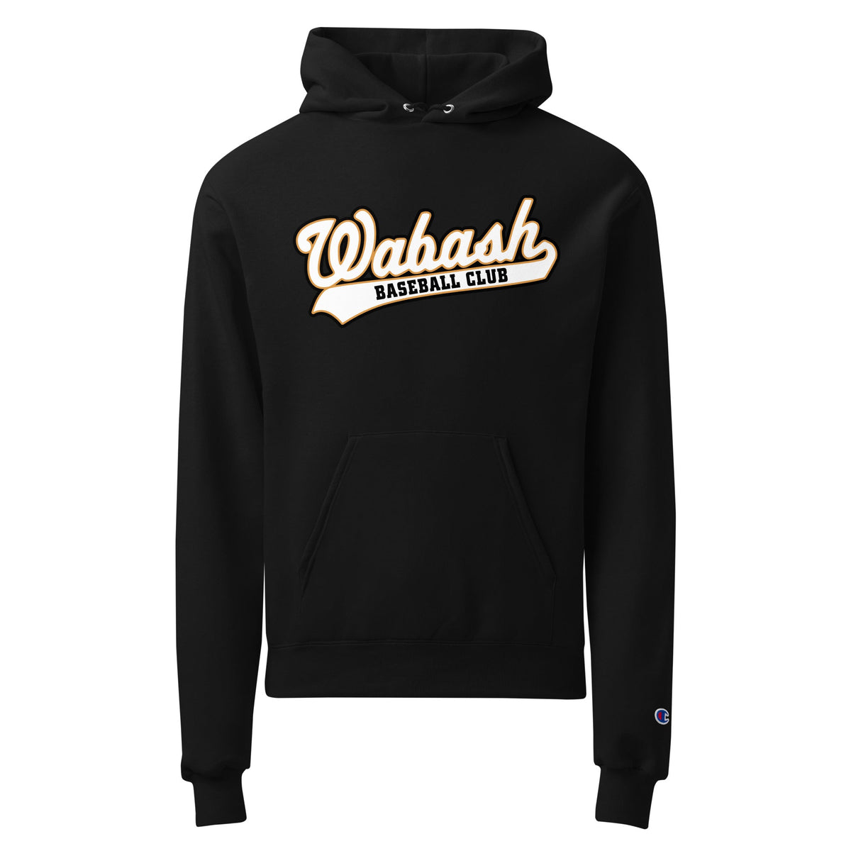 Signature | Champion Hoodie | Wabash Baseball Club | Alt Logo 1