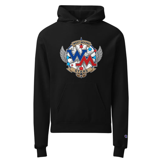 Signature | Champion Hoodie | West Mound Stars | Emblem Logo
