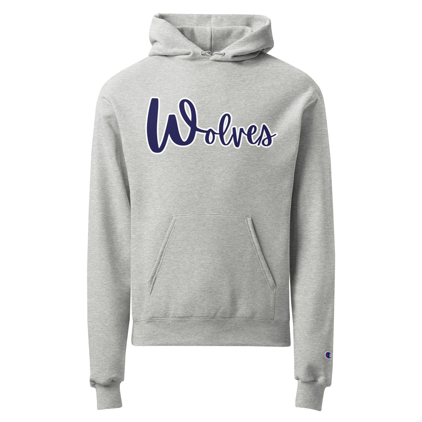 Signature | Champion Hoodie | White Mountain School | Script Logo