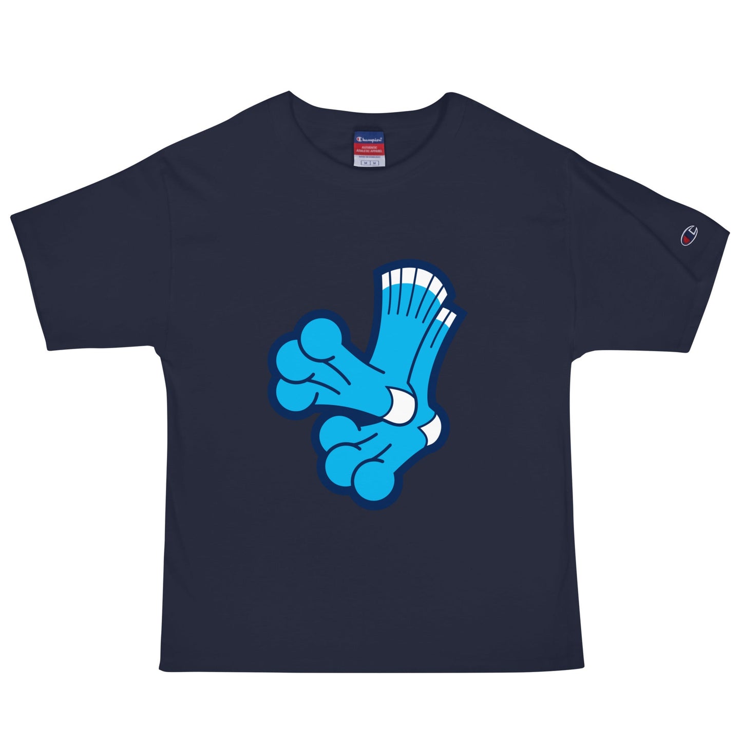 Signature | Champion T-Shirt | Aquasox Softball | Athletic Sock Logo