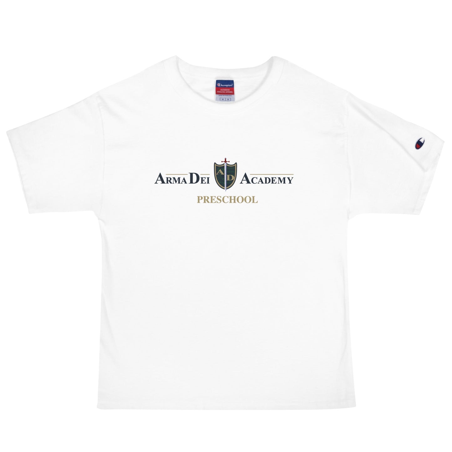 Signature | Champion T-Shirt | Arma Dei Academy Preschool | Alt Logo